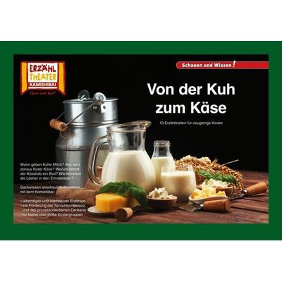 Von der Kuh zum Käse / Kamishibai Bildkarten, Nonbook von Verena Sangu, Hase und Igel Verlag