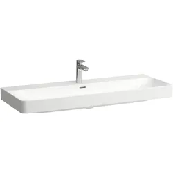 LAUFEN PRO X, Doppelwaschtisch, 1 Hahnloch M. Ül weiß LCC H8148614001041