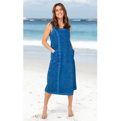Baumwoll-Kleid in saphir in Größe 48 von DW-Shop, Saphir, 48