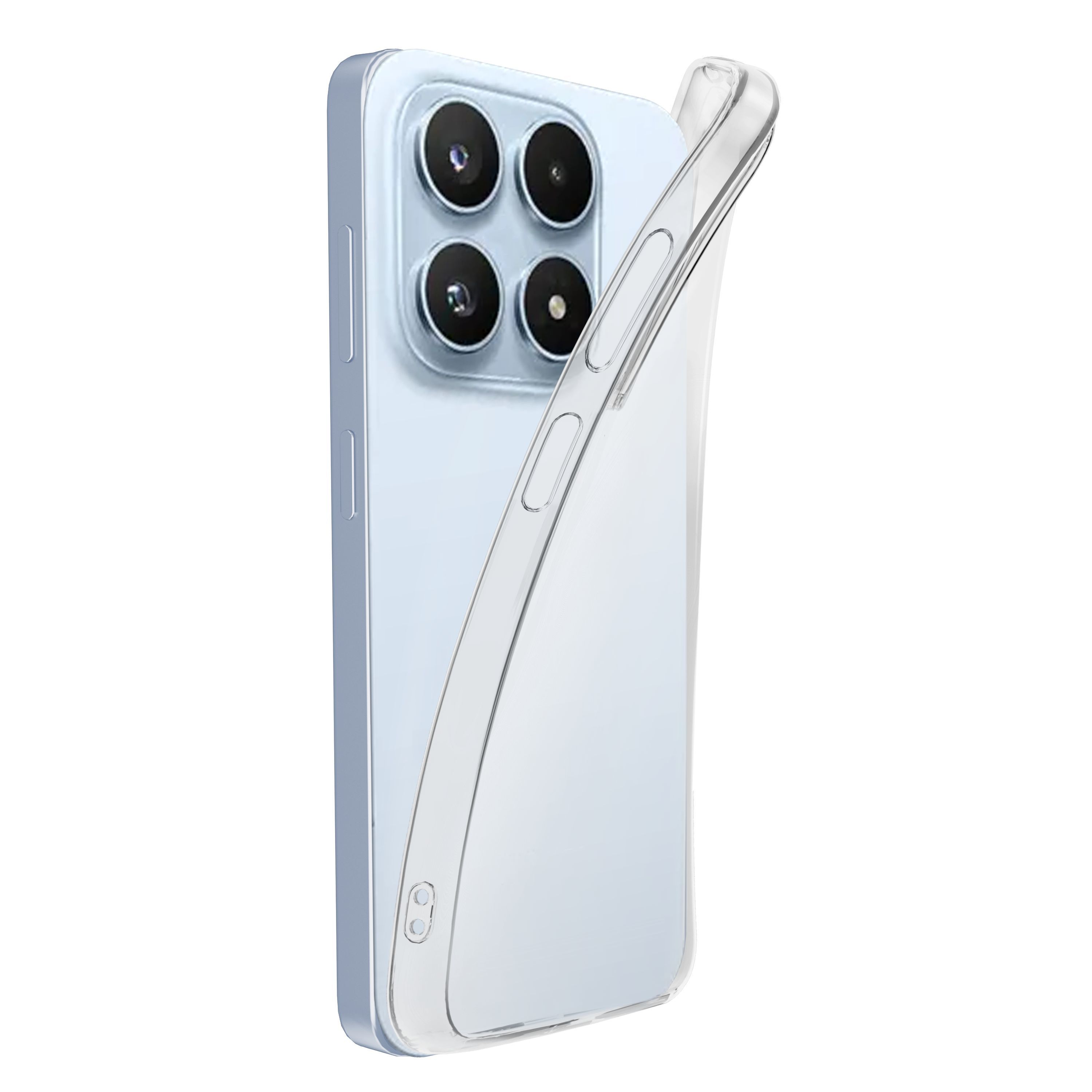 Cellular Line Fine Cover für Xiaomi 17 (Transparent) FINECXIAOMI17T