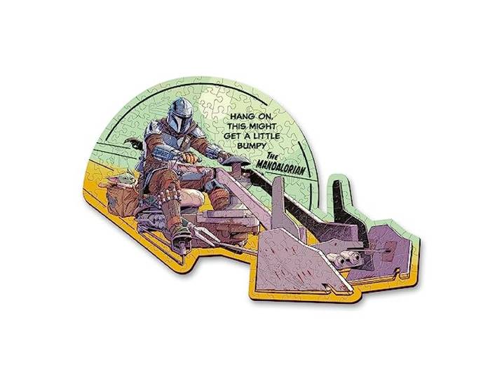 Trefl – Houten contourpuzzels: Star Wars The Mandalorian – 160 stukjes
