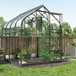Vitavia Gewächshaus "Orion 5000",schwarz,5,0 m2