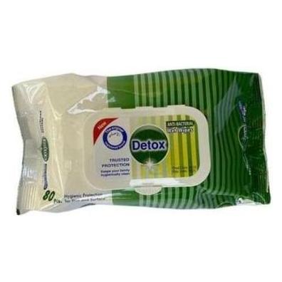 Detox Frische antibakterielle Feuchttücher 80 Stück (53096262)