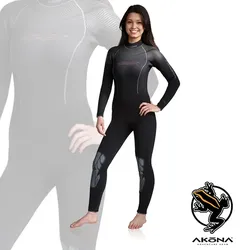 Akona Tauchanzug Quantum Stretch - 5mm Overall - Damen - Gr: XS (5-6) - #