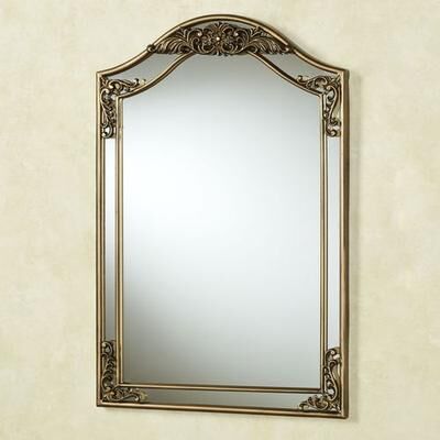 Touch of Class Carenza Arched Wall Mirror Antique Gold , Antique Gold