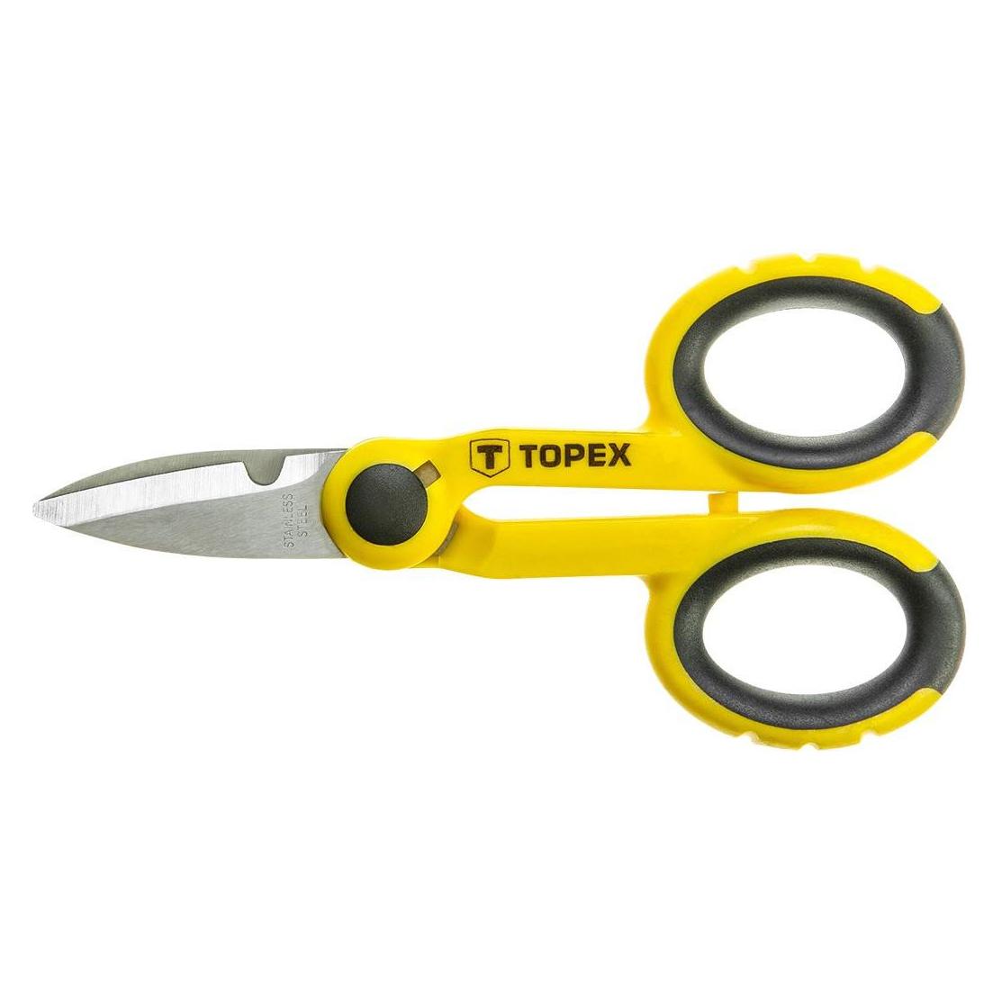 Topex Schere 140mm - 32D413 (14 cm) (TOP-32D413)