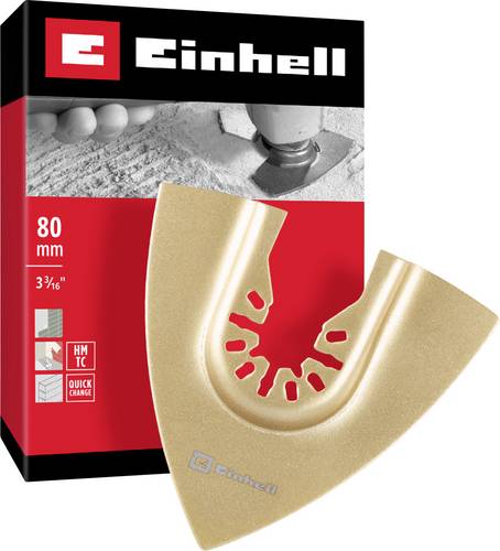 Einhell 708070 Delta Raspel HM, 80mm Hartmetall Raspel 80mm 1St.