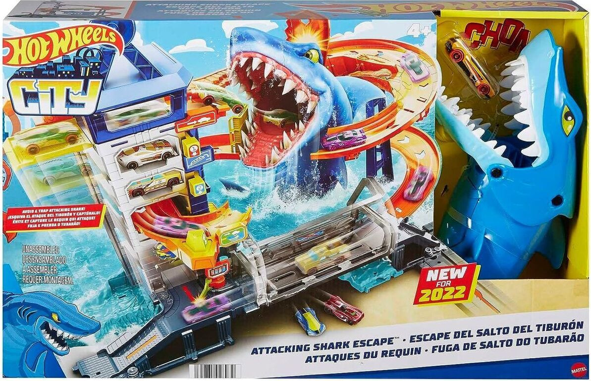 Mattel Hot Wheels City Aanvalsspeelset op zee