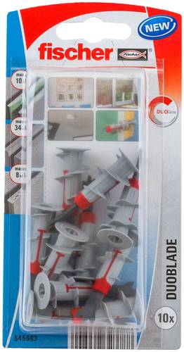 Fischer 545683 DuoBlade K NV Gipskartondübel 44mm 1 Set