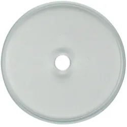 Hager, Zubehör Schalterprogramm, Glasabdeckplatte WTD7100GT f.Drehschalter/-taster Serie Glas klar