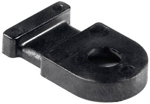 HellermannTyton MB2-PA66-BK Befestigungssockel schraubbar, nieten 151-28210 Schwarz