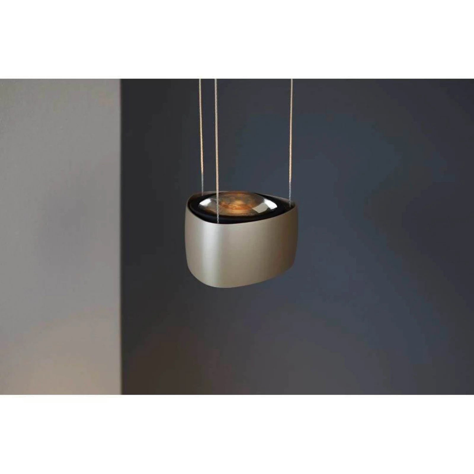 Loom Design Air LED hanglamp, beige, aluminium, 13 cm