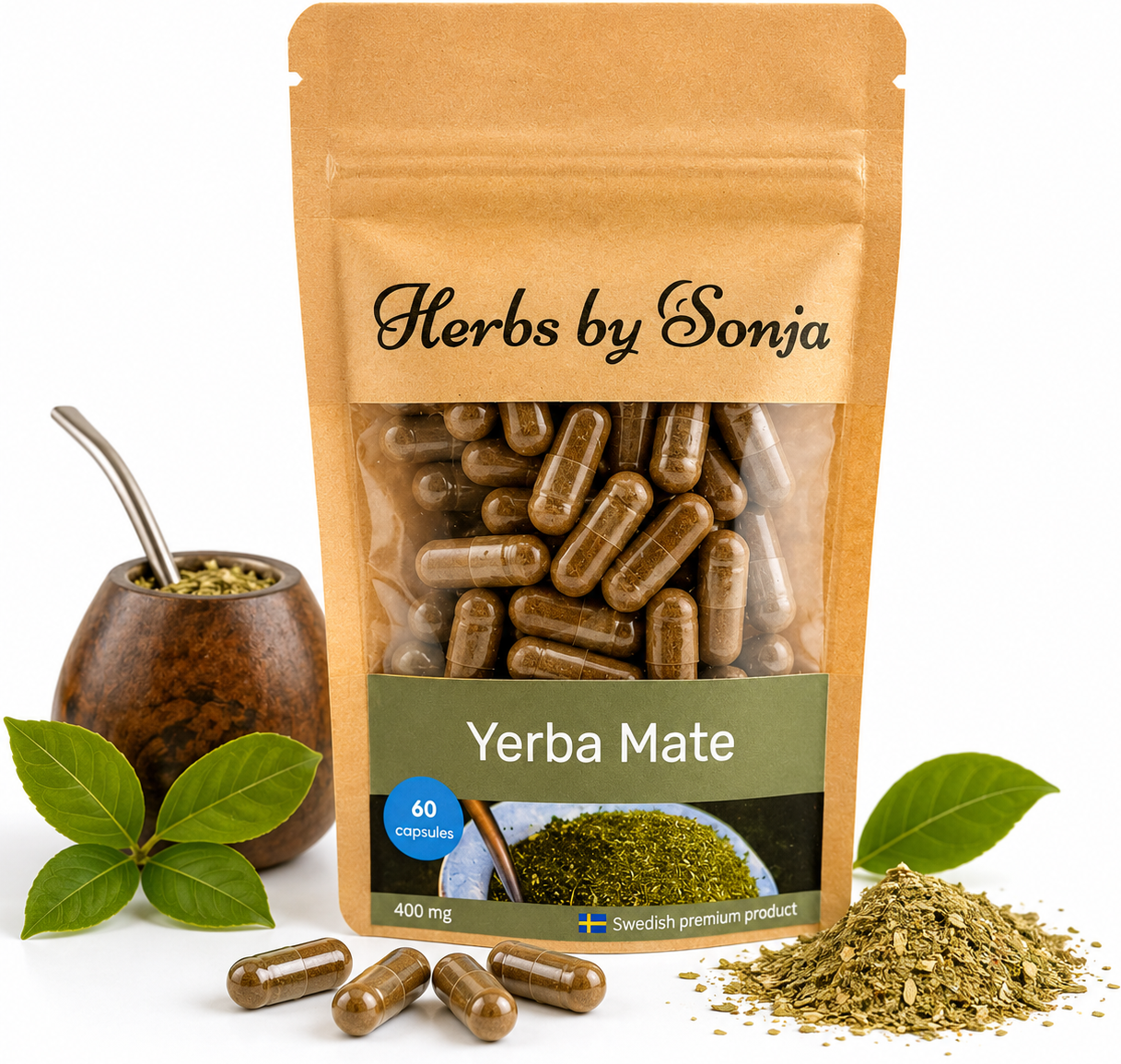 Yerba mate – 60 capsules