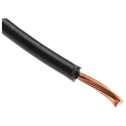 RS PRO, Kabelleitung, Black tri-rated cable 4.0mm 100m (100 m)
