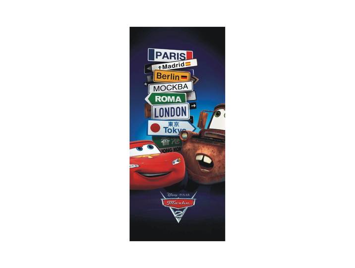 Poster Porte Movies Cars Disney Intisse 90x202 Cm