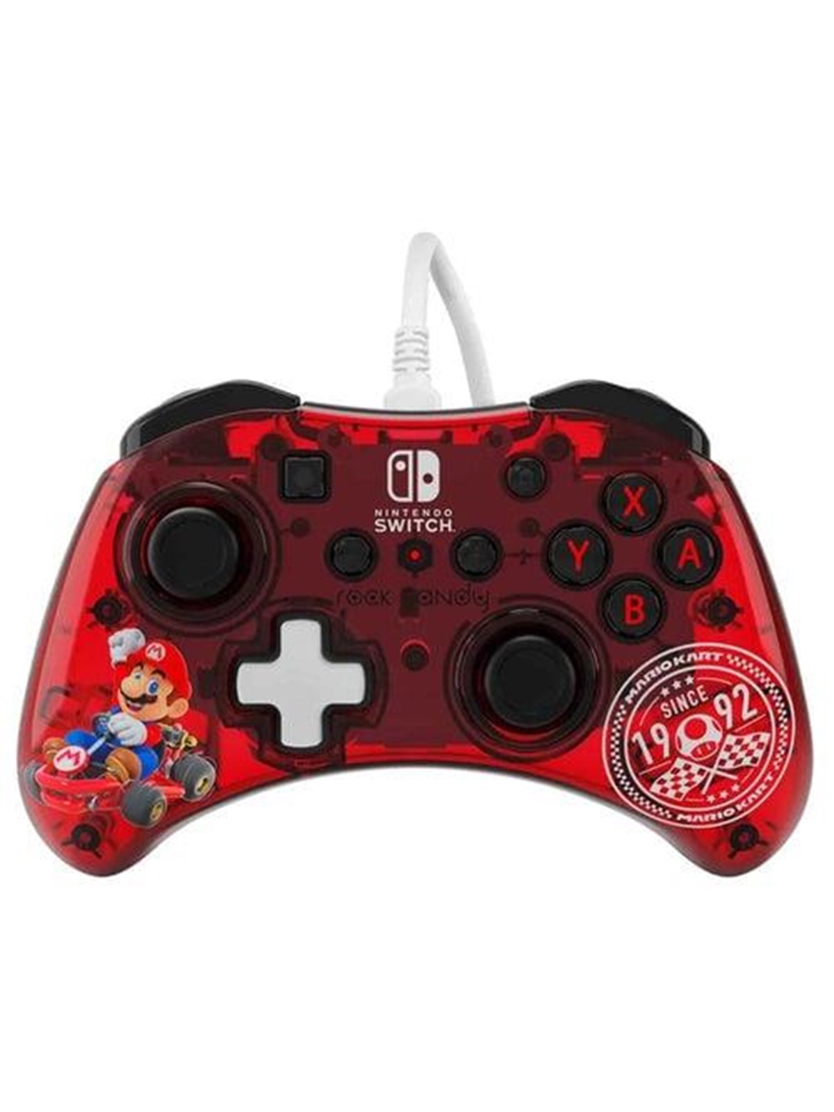 PDP Rock Candy Mini Wired Controller - Mario Kart - Wired Controller - Nintendo Switch