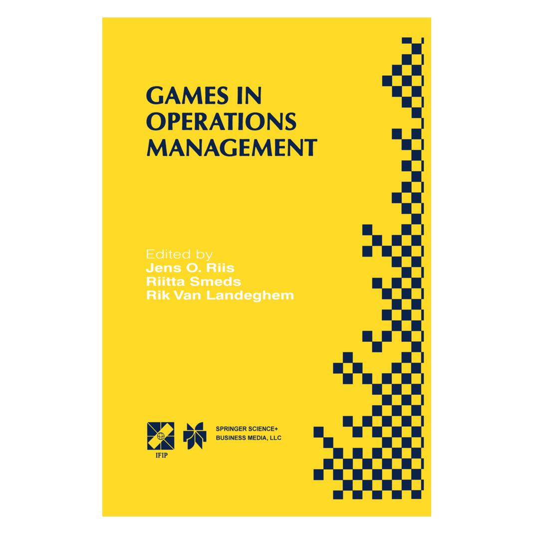 Springer Games in Operations Management (Englisch, Softcover, Jens O. Riis, Riitta Smeds, Rik Van Landeghem) (55533593)