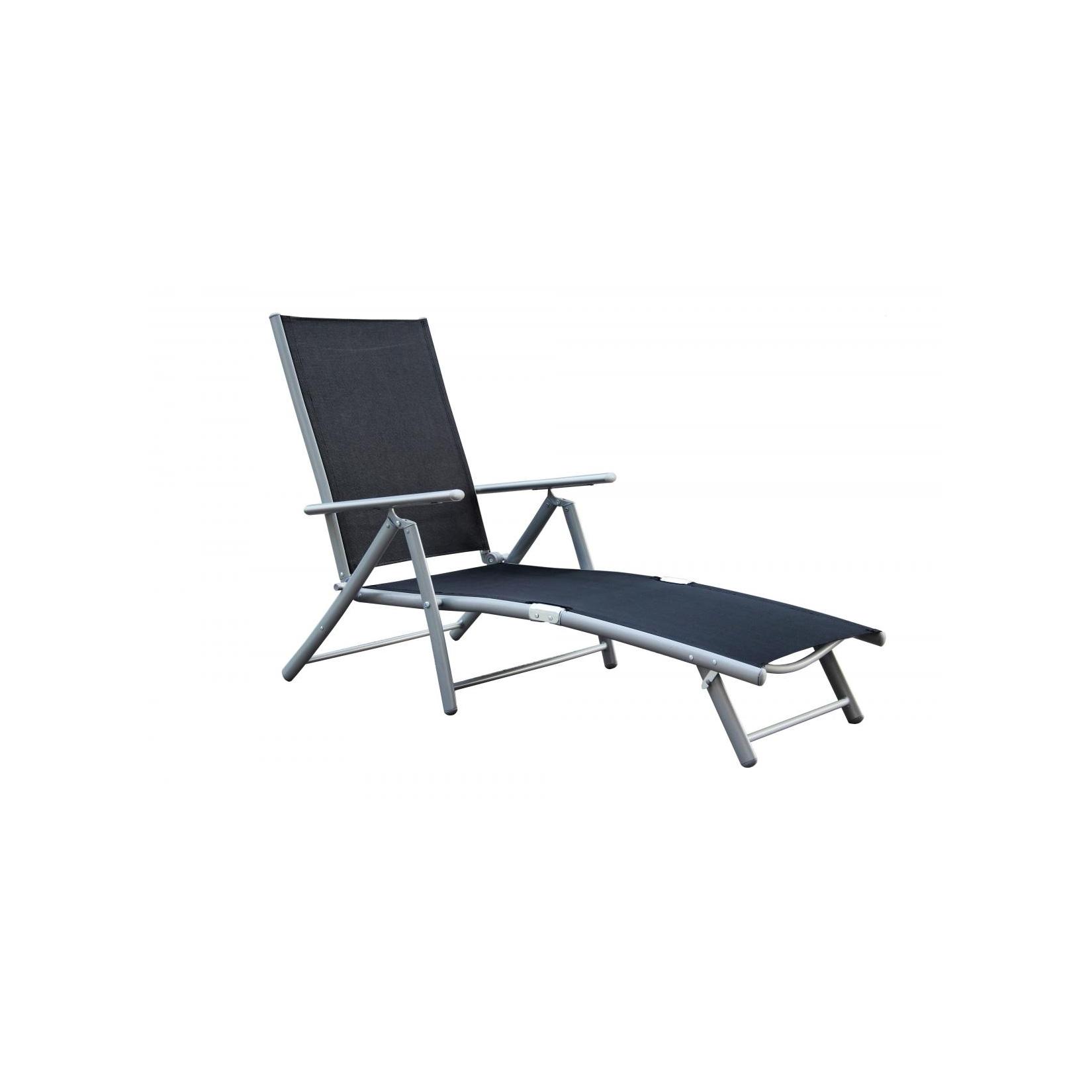 Merxx Deckchair, schwarz