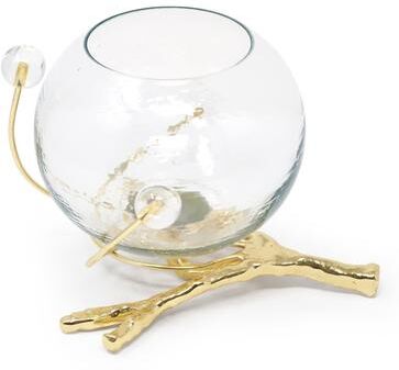 Classic Touch Bowl Branch Centerpiece with Ball Design