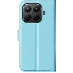 Cover-Discount Xiaomi 17T - Leder Etui Hülle (Xiaomi 17T), Smartphone Hülle, Blau
