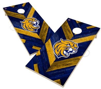 Skip's Garage Johnson & Wales Wildcats Cornhole Board Set
