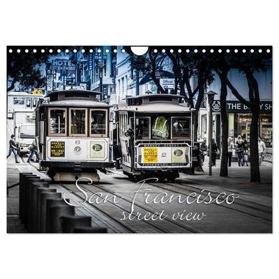 San Francisco - street view (Wandkalender 2026 DIN A4 quer), CALVENDO Monatskalender