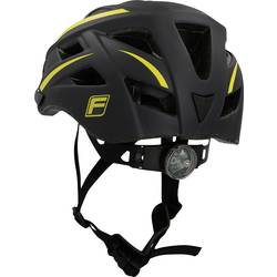 FISCHER FAHRRAD Urban Montis Fahrrad-Helm Schwarz Konfektionsgröße=S/M Kopfumfang=52-59 cm 50451:FISCHER
