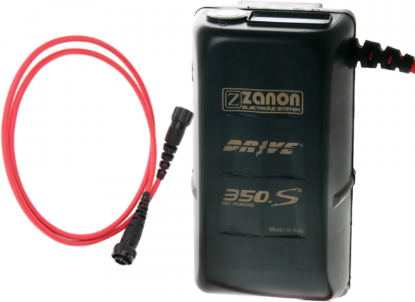 Batterie au Lithium Zanon Drive 350.S - de 3.2Ah/50,4V - Avec harnais et câble de branchement batterie-machine