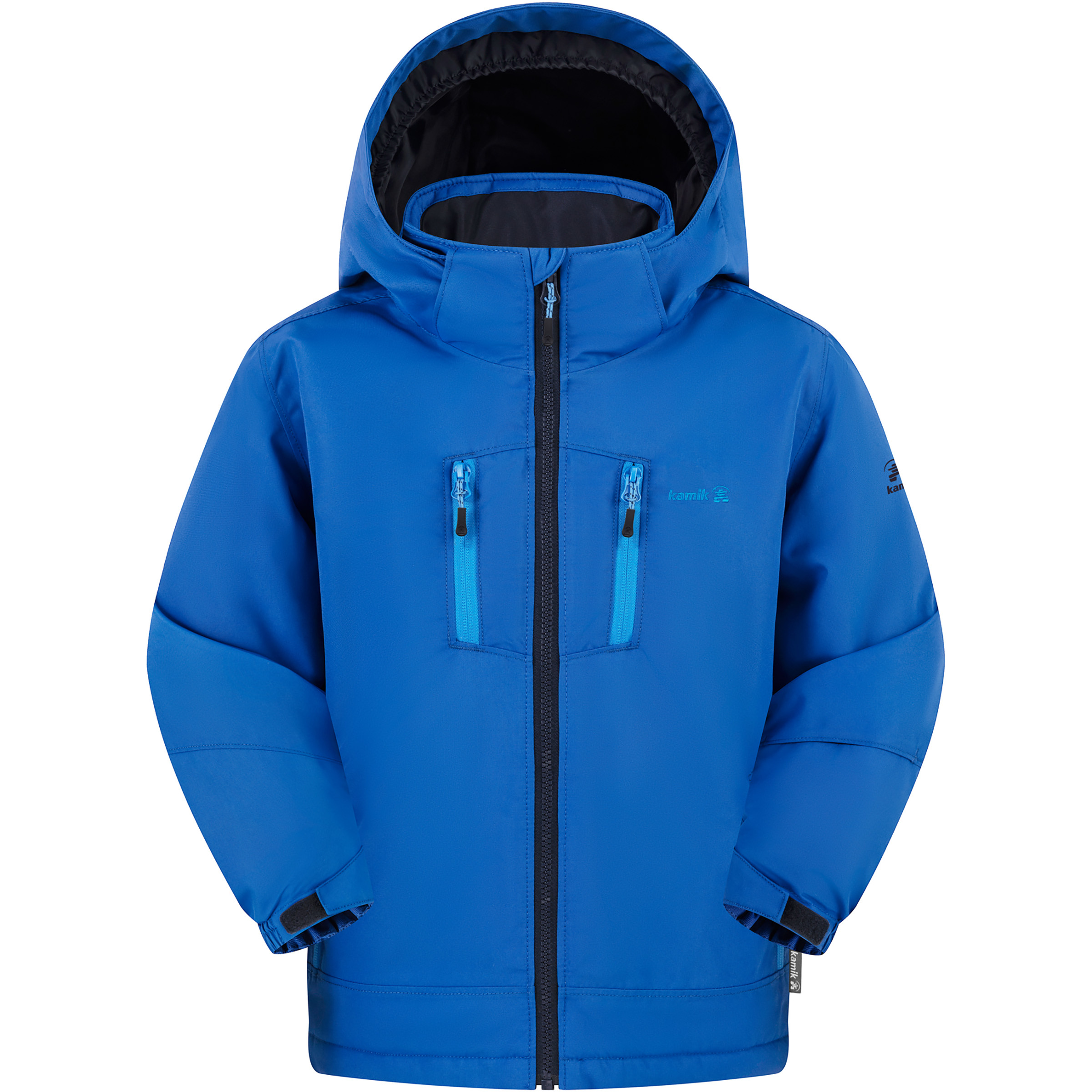 Kamik Hux Kinder Isolationsjacke blau Größe 116 Lifestyle Widerstandsfähig Wasserabweisend