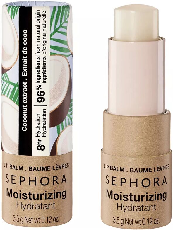 SEPHORA - Feuchtigkeitsspendender Lippenbalsam - Lippenpflege für 8 Stunden Feuchtigkeit, 3.5 g, Coco
