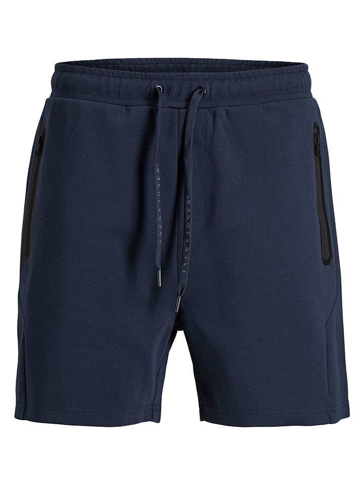 Jack & Jones Sweatshorts "Gordon" in Dunkelblau - S