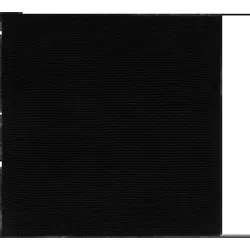ASA 2er Set Baumwolltuch gestrickt, schwarz  30 x 30 cm, 100 % cotton