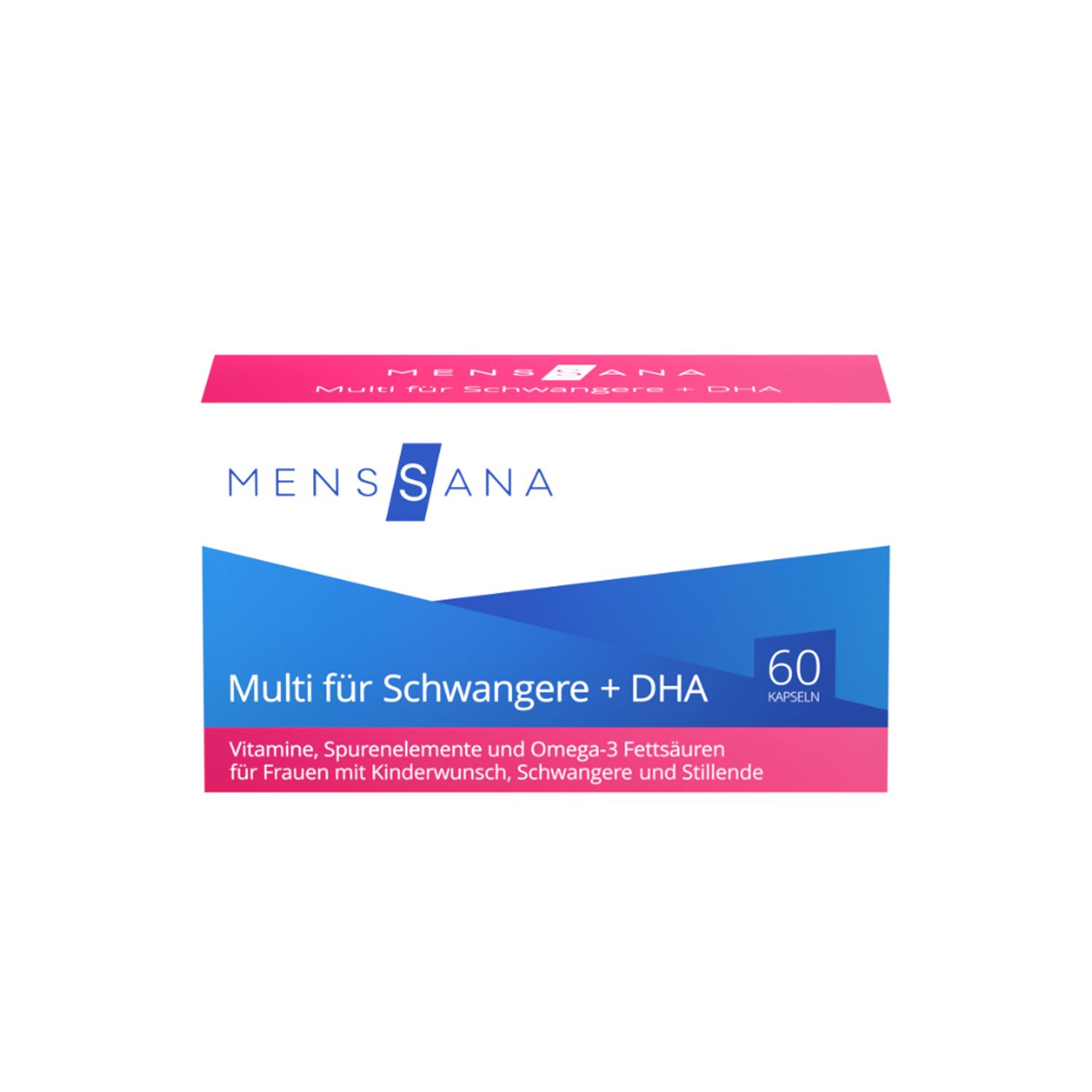 Multi FÜR Schwangere+DHA MensSana Kapseln 60 St