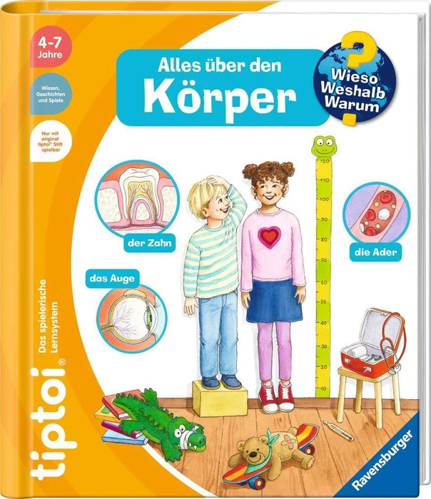 Ravensburger tiptoi Wieso? Weshalb? Warum? Alles über den Körper