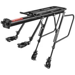 Fahrradträger mit Ablage – Schwarz - mit 25 kg Belastung