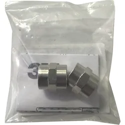 3M Druckluftschlauch Verbindungsstück beidseitig 3/8” Innengewinde, 1 Pack = 2 Stück