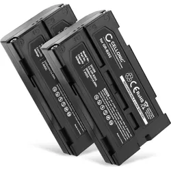 Cellonic Akku für Panasonic NV-GS75, NV-GS120, NV-GS180, SDR-H20, NV-GS10, NV-GS60 (Kamera Akku), Kamera Stromversorgung, Schwarz