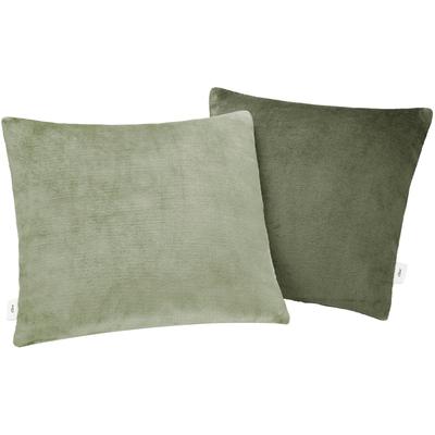 s.Oliver "double soft Kissen s.Oliver" Kissenhüllen ohne Füllung, 2 Stück, mit samtig weicher Oberfläche