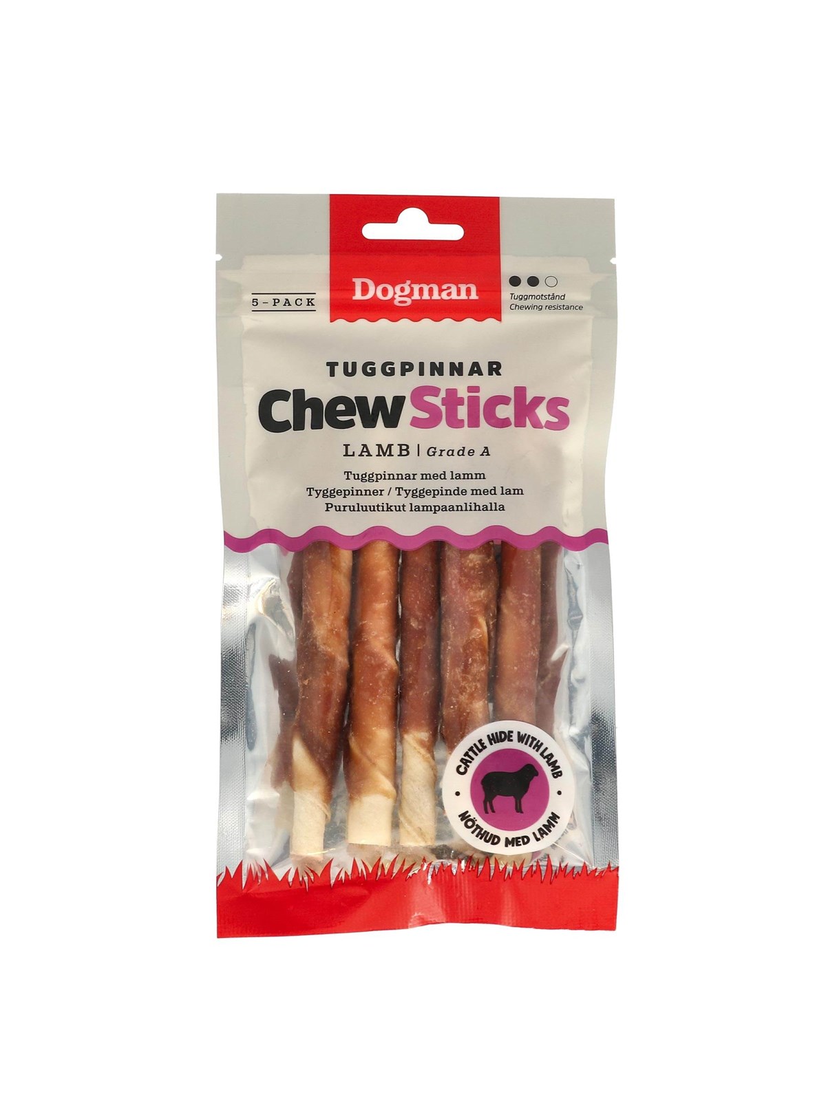 Dogman Chew sticks with lamb 5p
