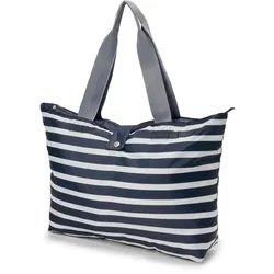 Tchibo - Faltbare Strandtasche - dunkelblau