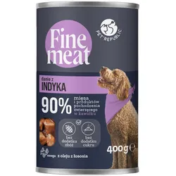 PetRepublic Fine Meat Putenfleischschale 400g für Hunde