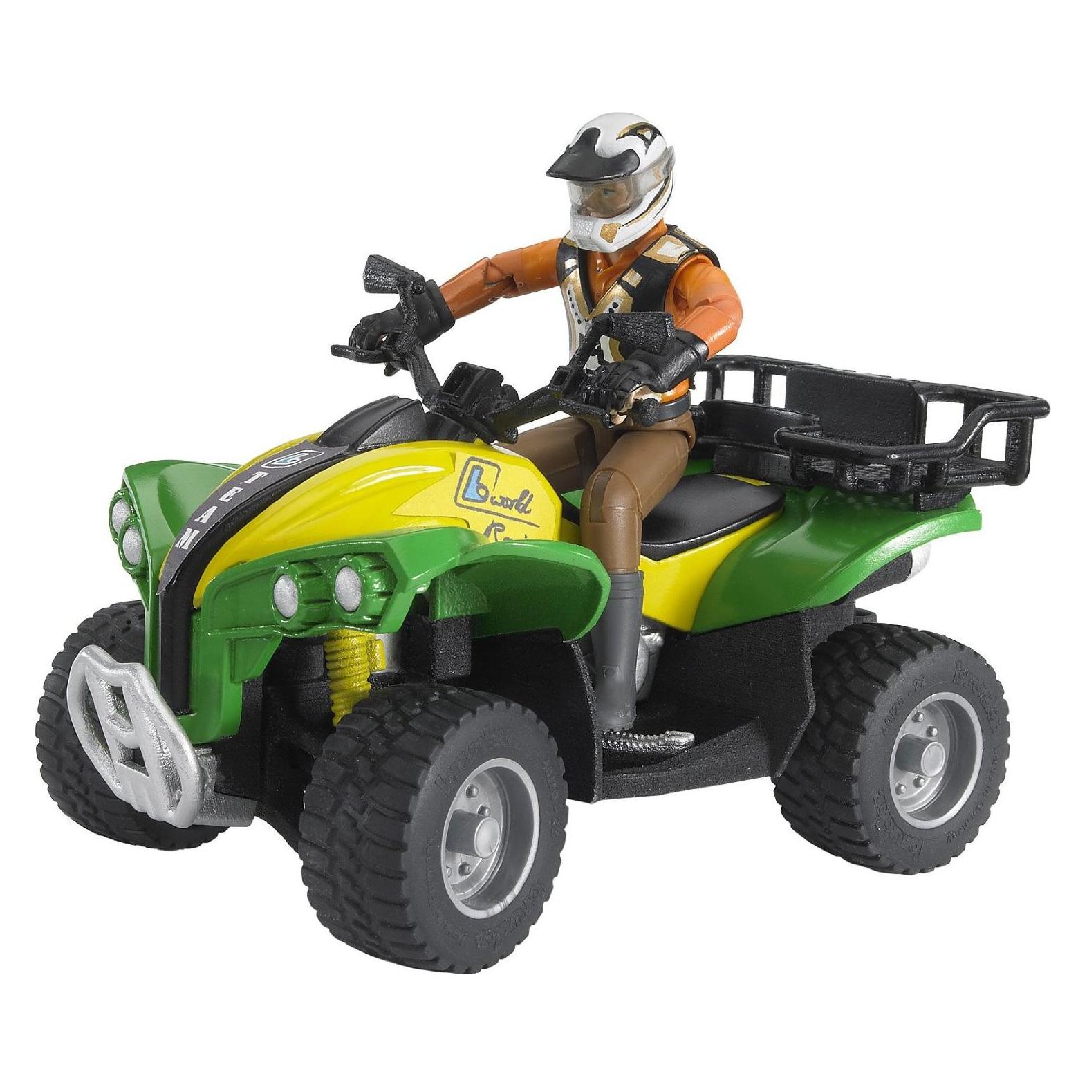 Bruder Quad mit Fahrer (63000)