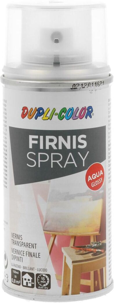 european aerosols DUPLI-COLOR FIRNIS SPRAY wasserbas. glanz, 150 ml