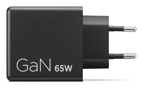 Lenovo Dual USB-C 65W GaN Oplader - Zwart - 2 USB-C-poorten (45W+18W)
