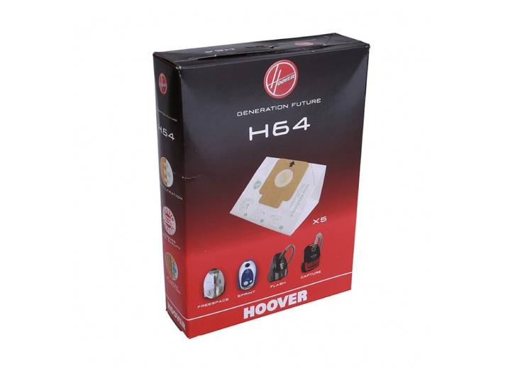 Sac Microfibre Par 5 H64 35600637 Pour Aspirateur Hoover