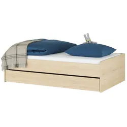 Duobett  Grow Up ¦ holzfarben ¦ Maße (cm): B: 127 H: 54,5