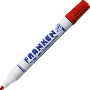 Franken Whiteboardmarker Z1908, rot, Rundspitze, Strichbreite 2-6mm, abwischbar