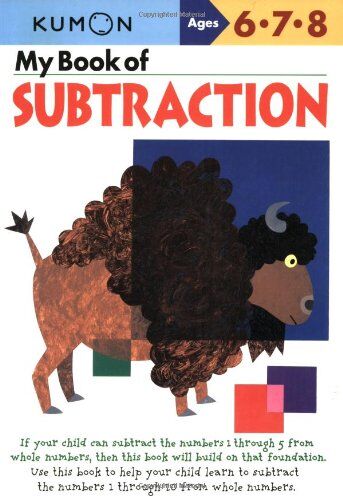Kumon Publishing - My Book of Subtraction (Kumon Workbooks) - Preis vom 09.10.2026 07:28:09 h