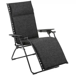 Outdoor Relaxliege BAYANNE Tundra / Gestell Titane