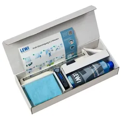 Lewi 55030 Start up Set 2 Glasreinigungsset 5-teilig, das ideale Set für Einsteiger